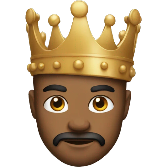 king's emoji