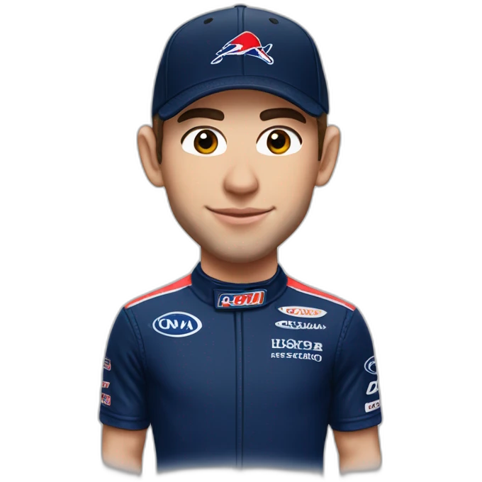 Ultra realistic pierre gasly emoji