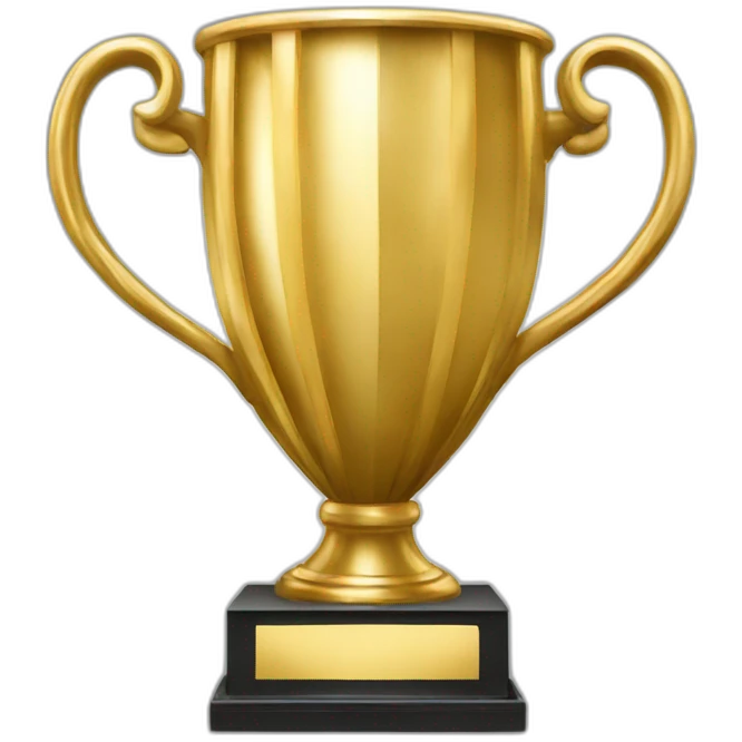 trofeo champions league emoji