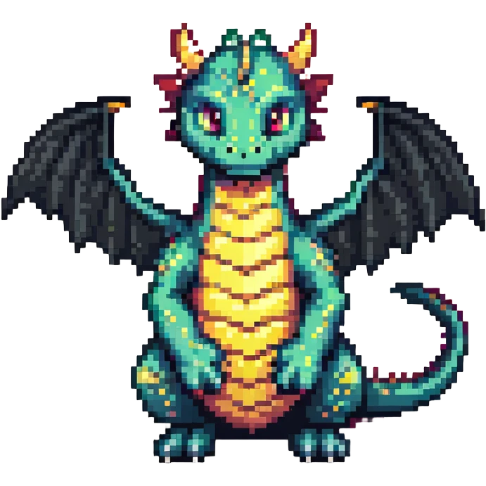 dragon with tiny wings emoji