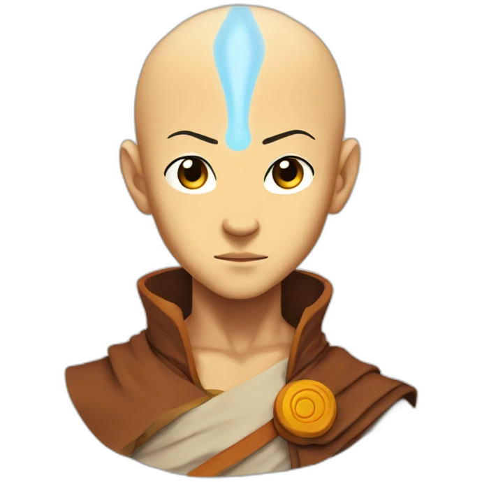 Avatar state aang emoji
