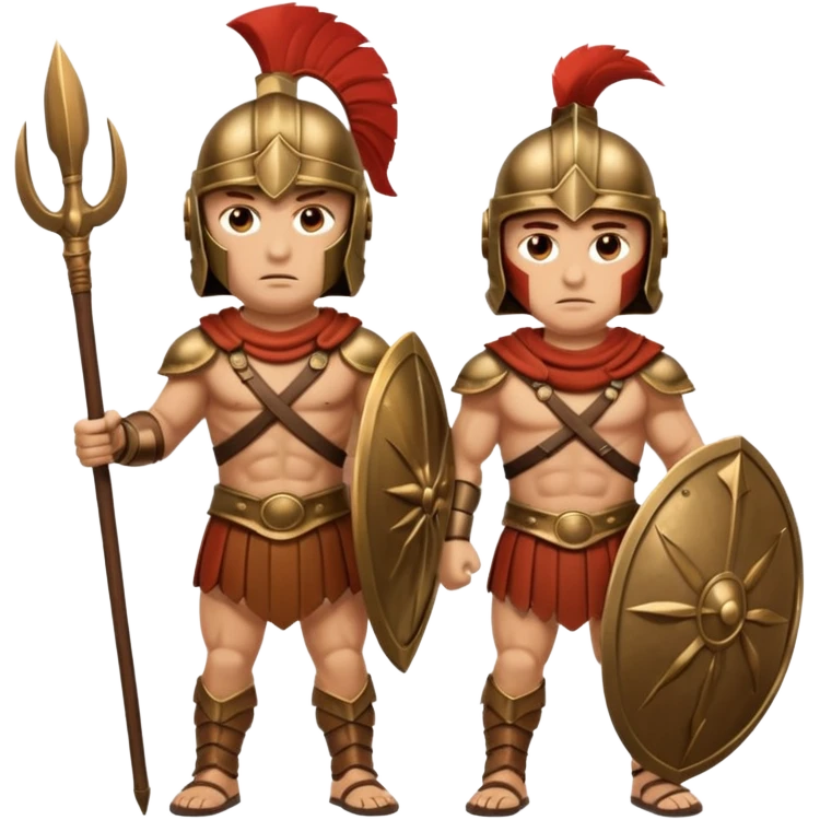 ancient Greek warriors emoji