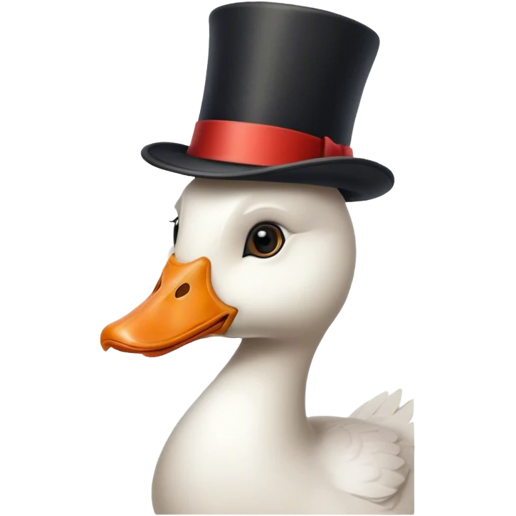 goose in top hat  emoji