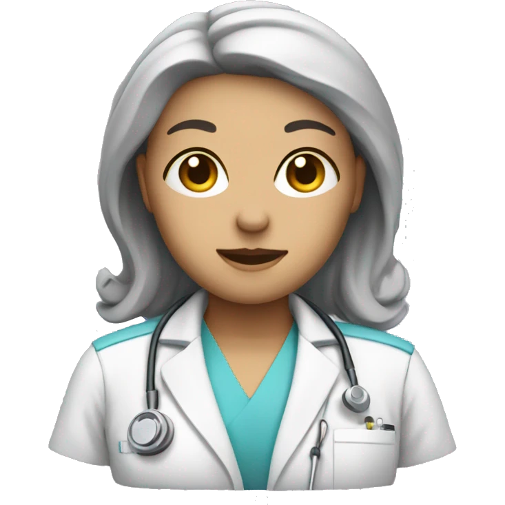 Intensive care registered nurse emoji