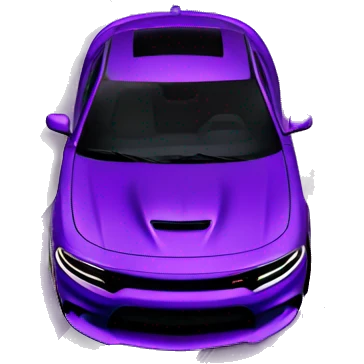 Dodge charger hellcat SRT purple emoji