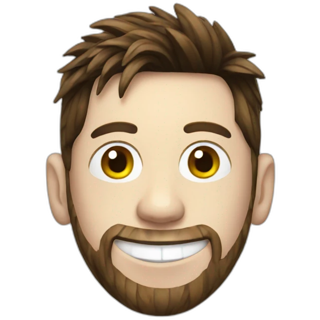 messi with banana emoji