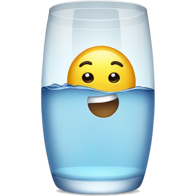 Glas water  emoji