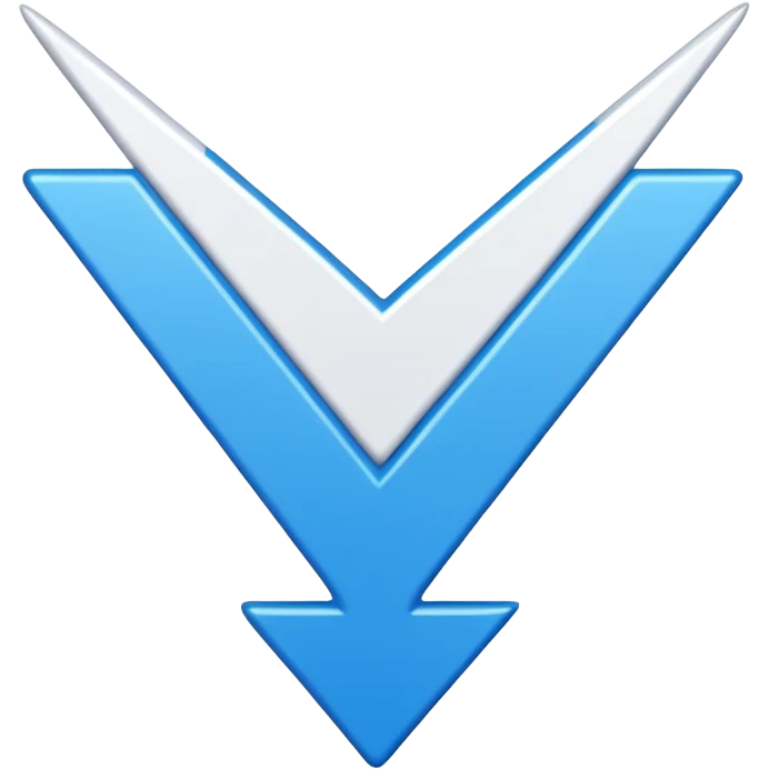 It's a bright blue jagged starburst (or sunburst/jagged circle) background with a bold white checkmark centered inside. This design has remained consistent for X Premium subscribers emoji