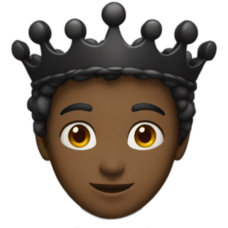 Black Crown emoji