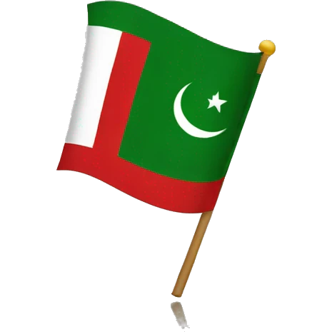 Pakhtunistan flag exactly what shown in pictures emoji