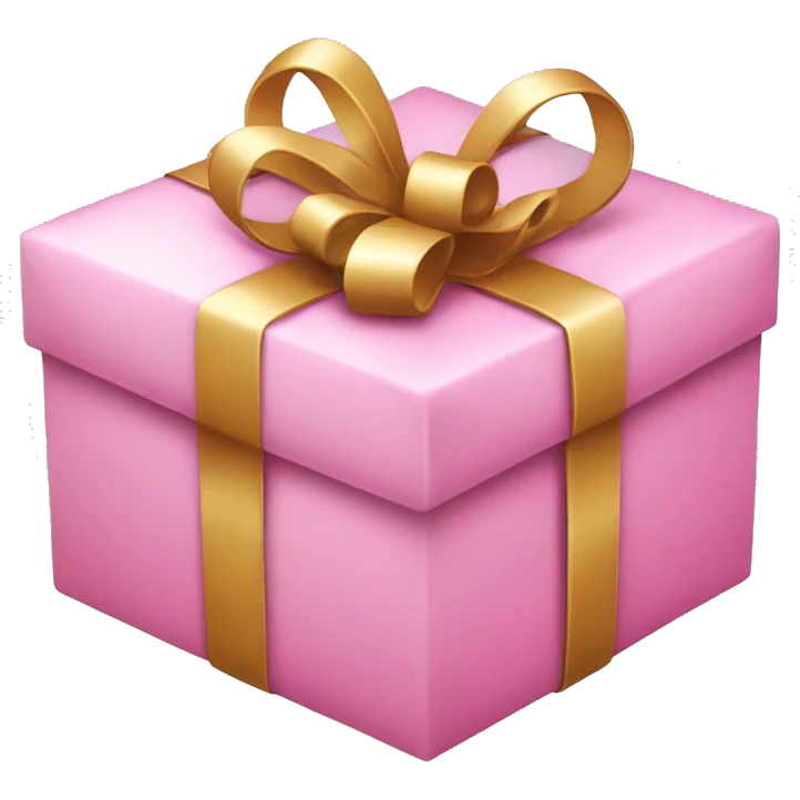 gift pink emoji