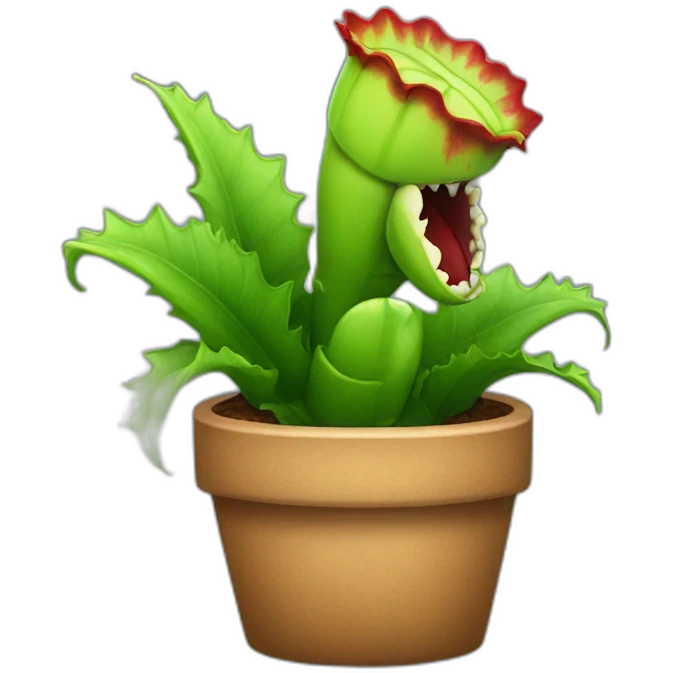 venus flytrap emoji