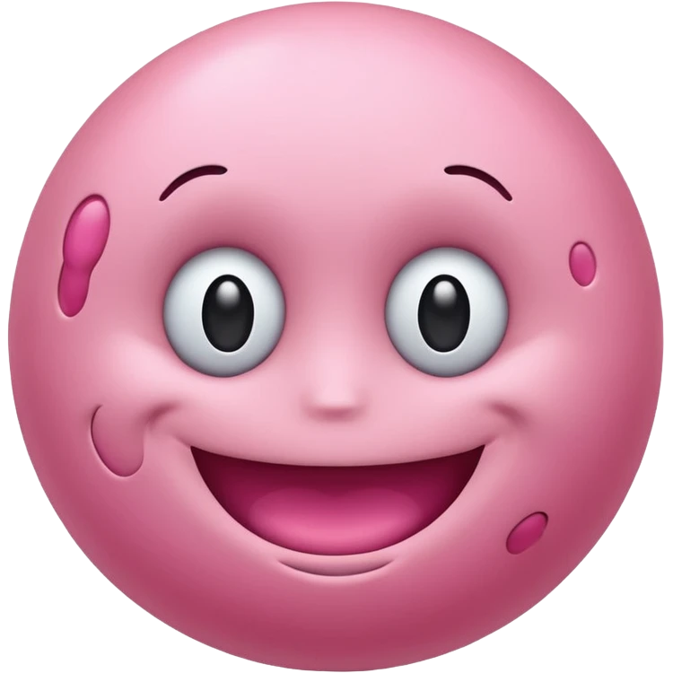 bacteria happy face emoji