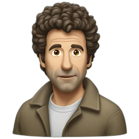 Kramer painting emoji