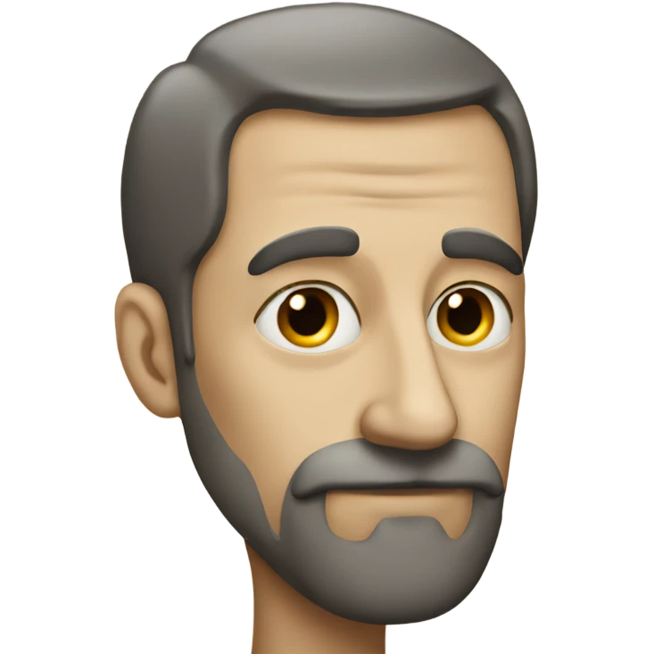 Man with a extremely long nose  emoji