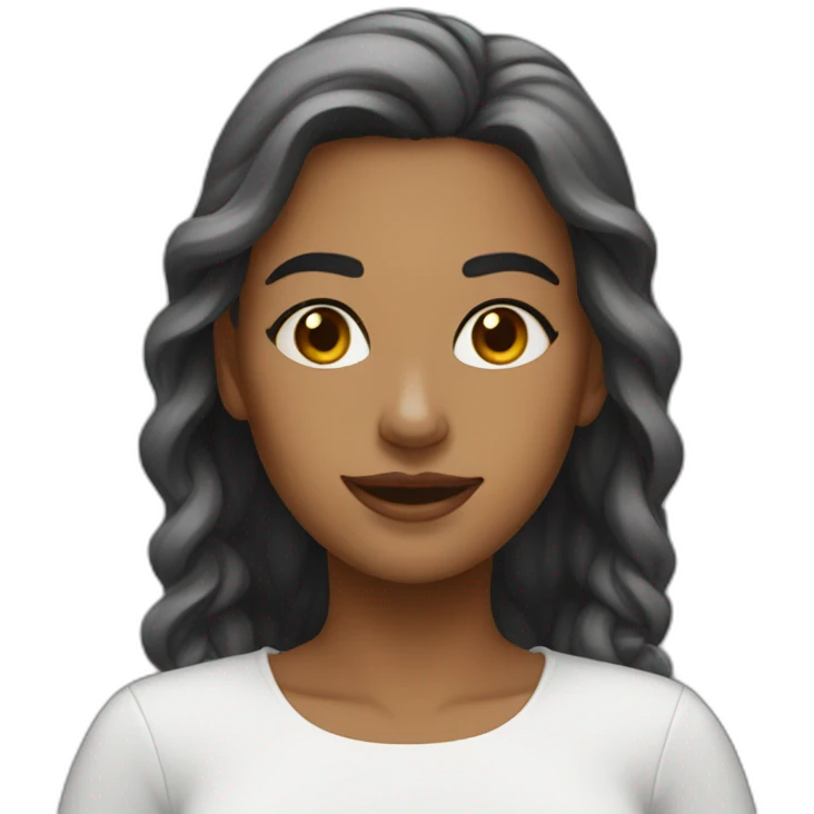 mulher e dálmata emoji