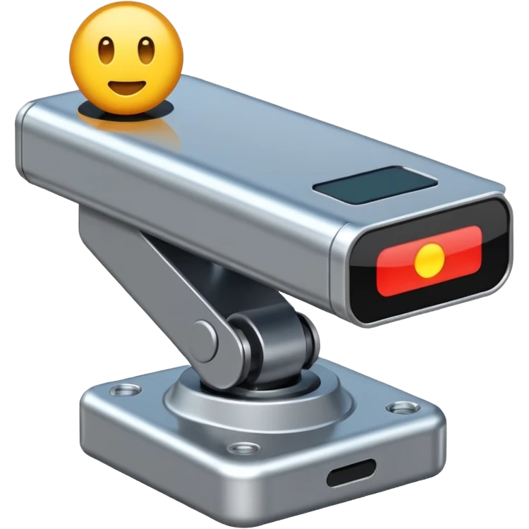 sensor with a tracking sensor emoji