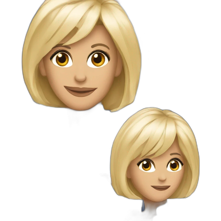 Brigitte macron emoji