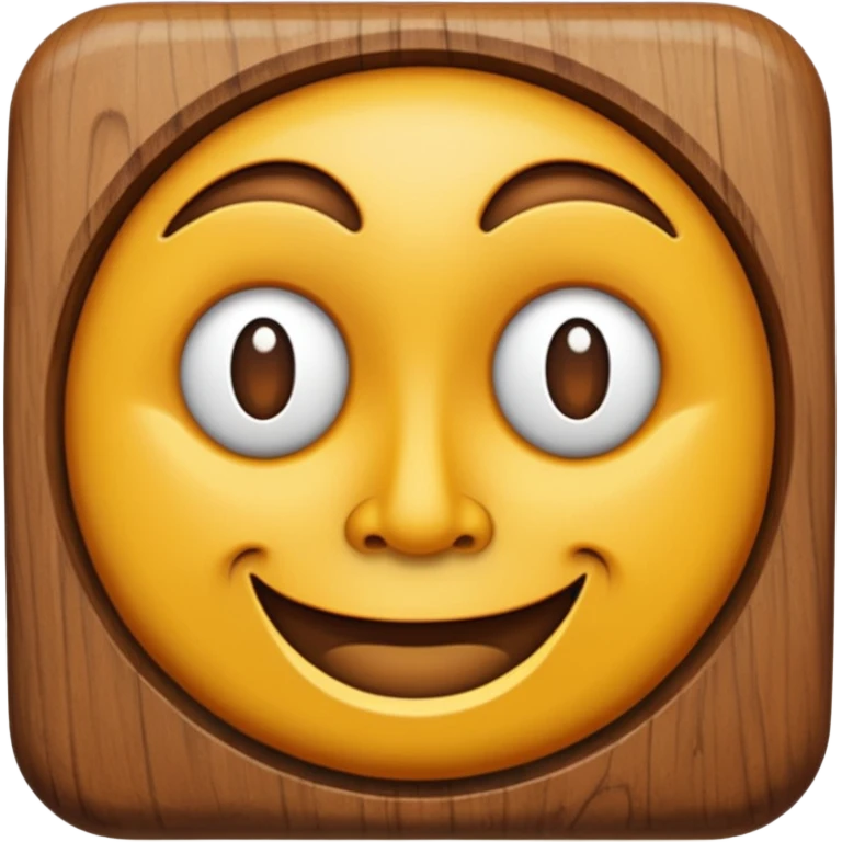 wood Sculpture emoji