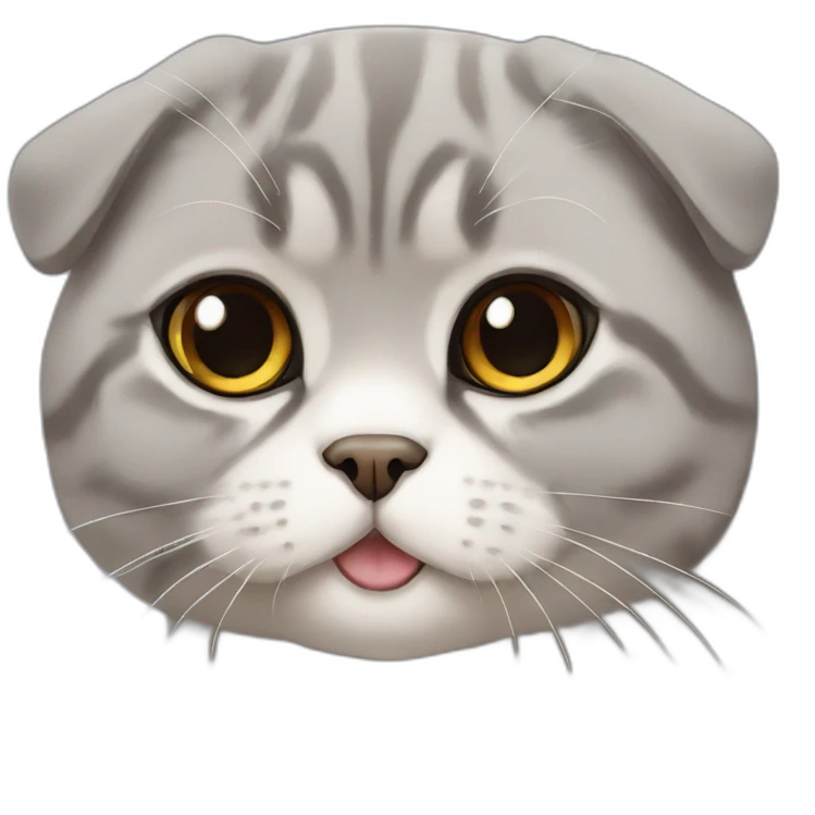 scottish fold emoji
