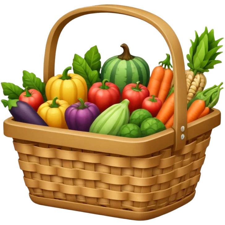 grocery basket emoji