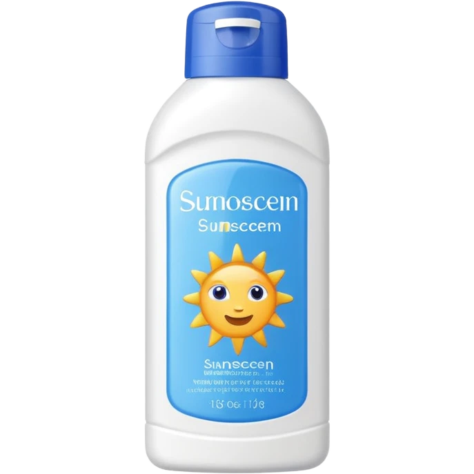 sunscreen emoji