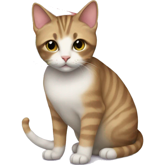 Cat with a pride flag  emoji