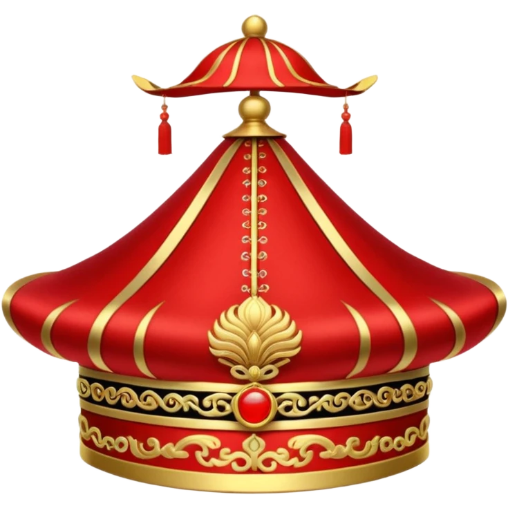 Chinese aristocratic hat emoji