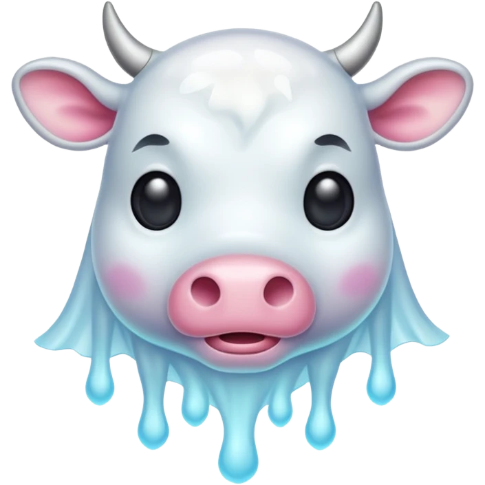 ghost cattle emoji