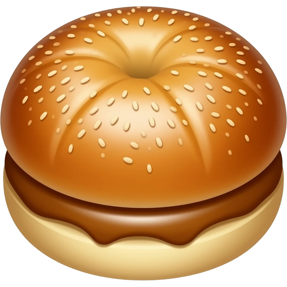 caramel ob bun emoji