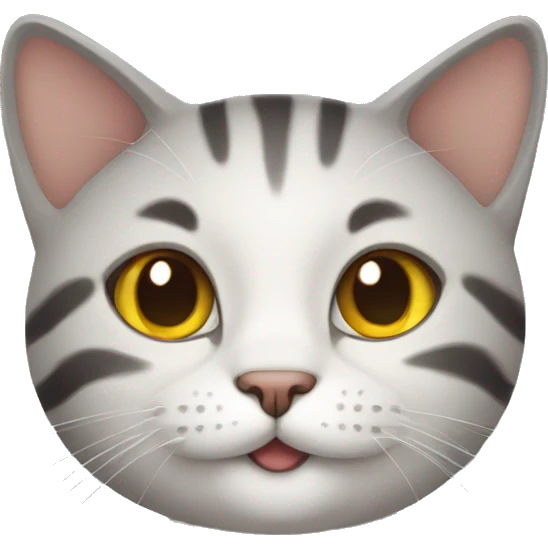 Cat smile emoji