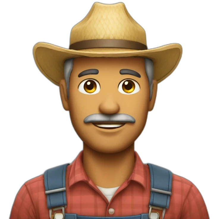 Farmer emoji
