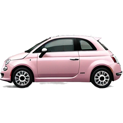 New Fiat 500 Electro Rosé  emoji