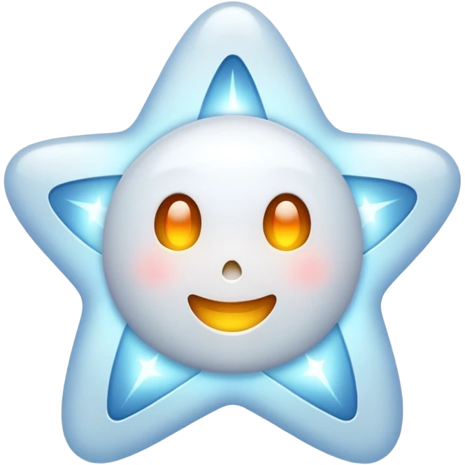 ghost star white emoji