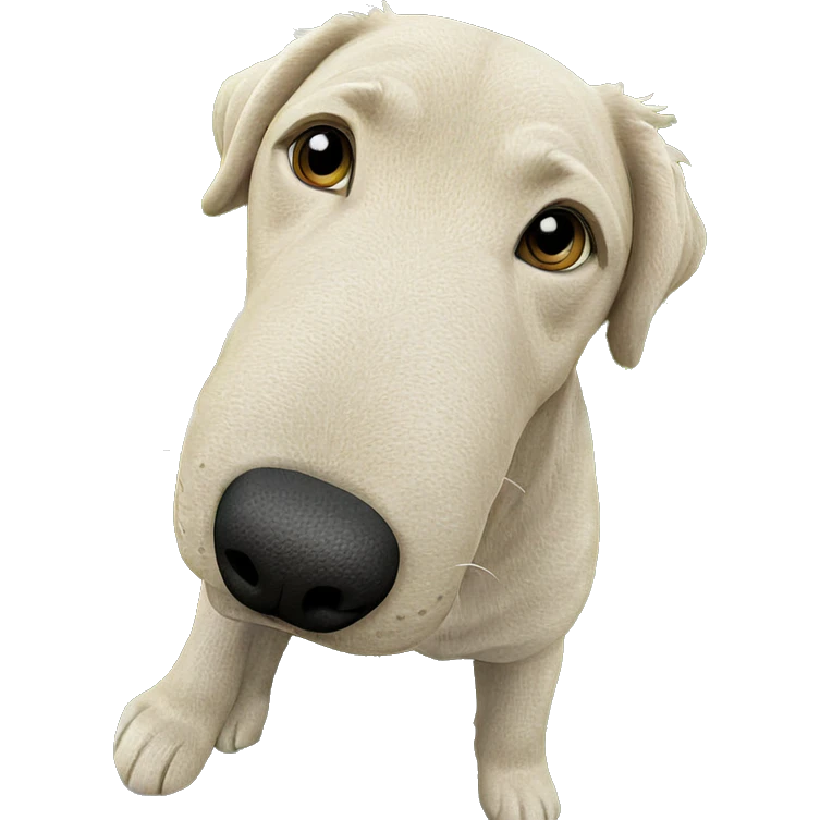 dog playing in the grass emoji