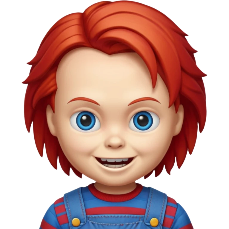 Un emojin de chuky emoji