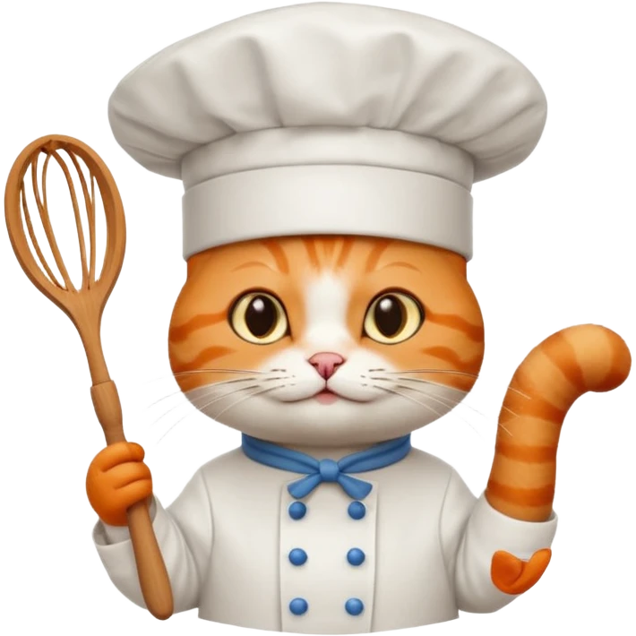 cat chef emoji