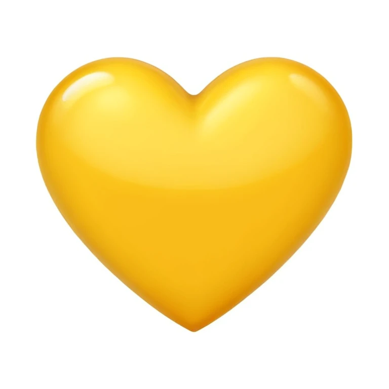 Coraçao Amarelo emoji