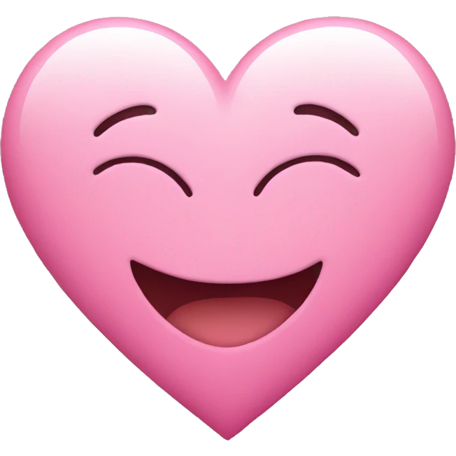 Pink heart emoji