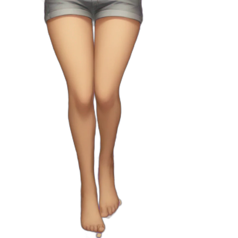 anime girl thighs emoji