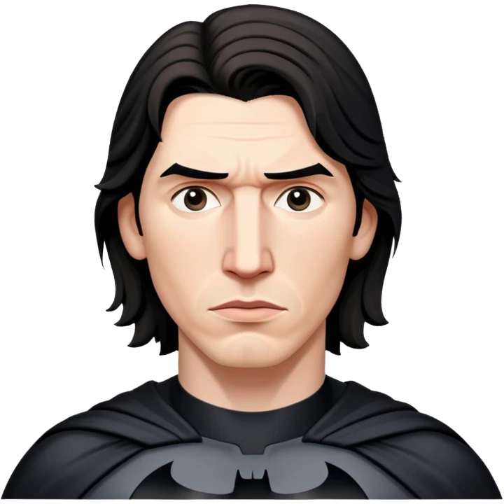 Batman Adam driver emoji