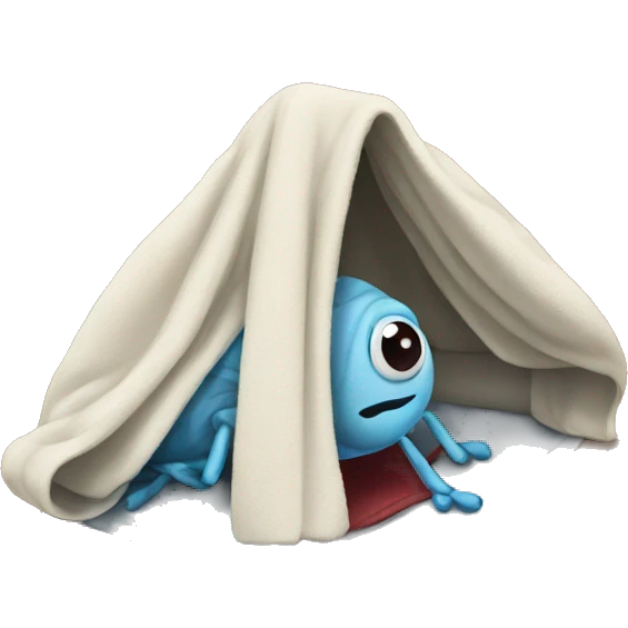 Bug in a rug emoji