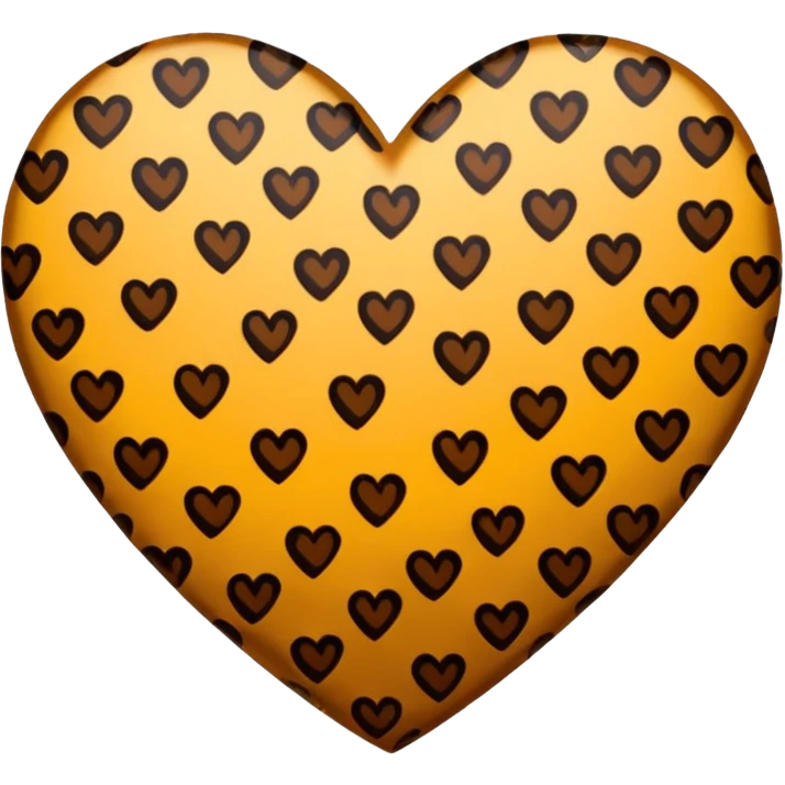 cuore leopardato emoji