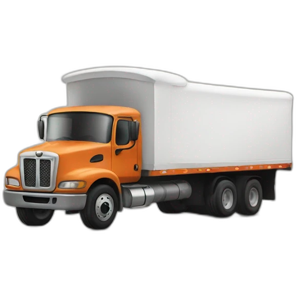 truck with horse emoji
