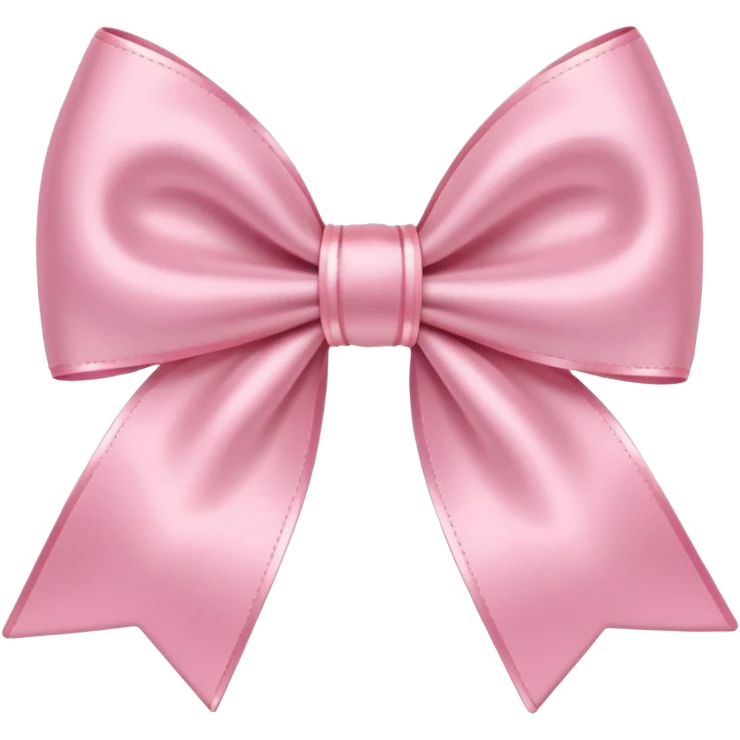 Laço rosa coquete emoji