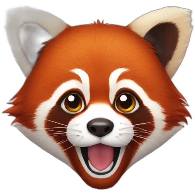 Red panda emoji