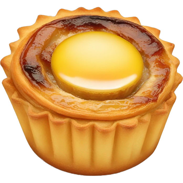 Hong Kong Egg tart emoji
