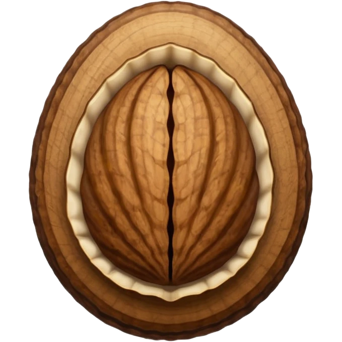 wallnut with shell emoji