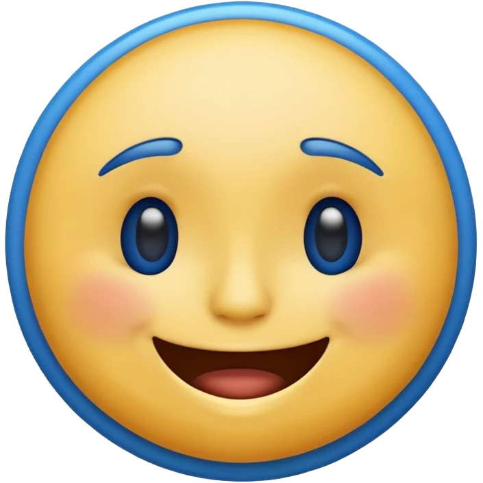 dizzy blue emoji emoji