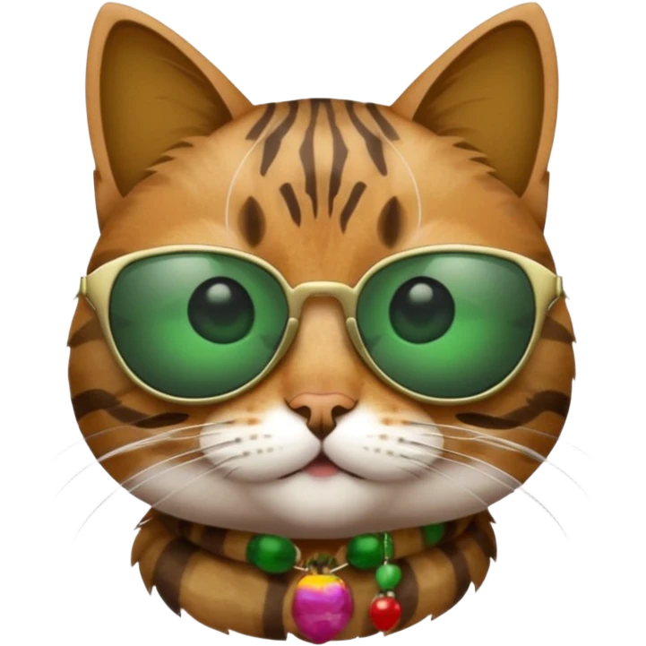 cat wearing sunglasses emoji